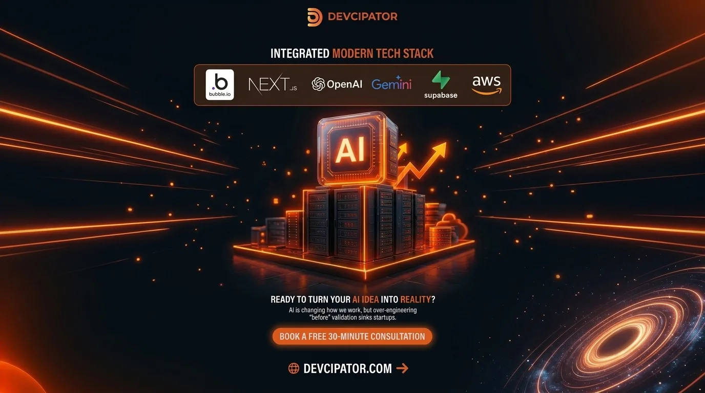 How to Build and Scale AI-Powered MVPs Without Overbuilding — Devcipator blog