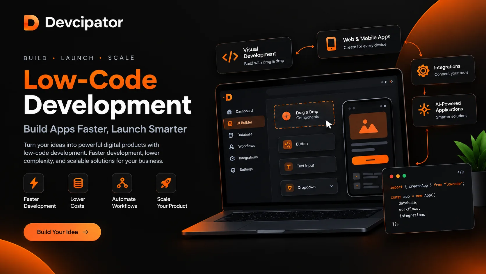Low-Code Development in 2026: Build Apps Faster and Smarter — Devcipator blog