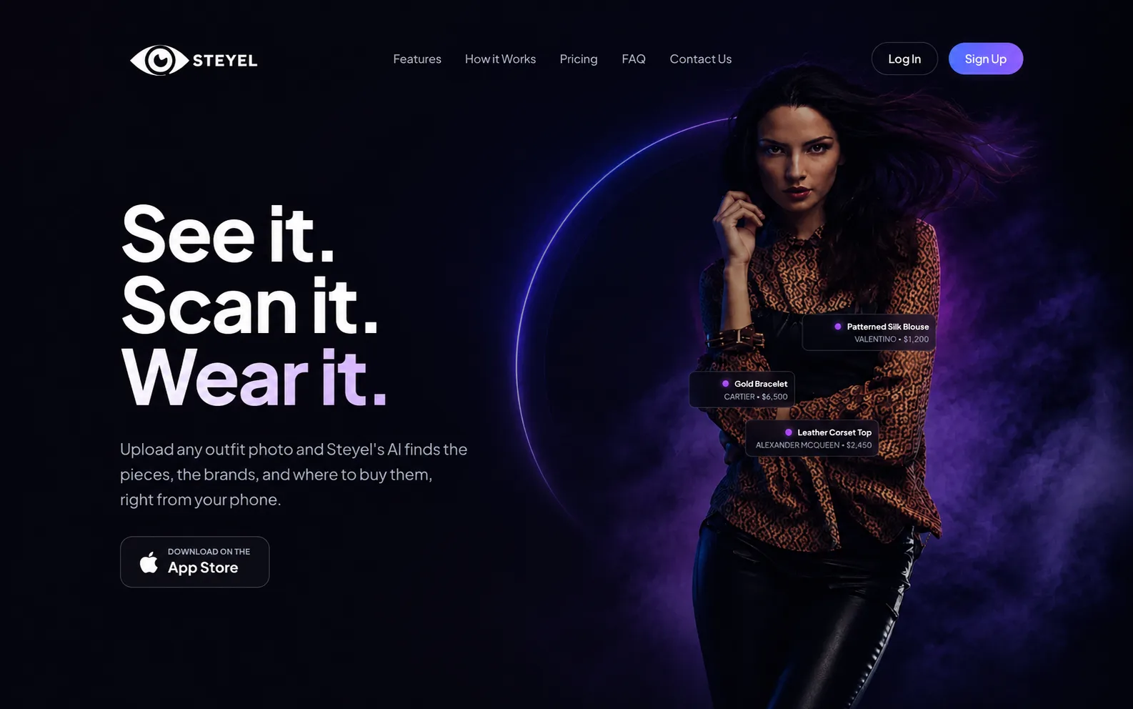 Steyel.com — Fashion Technology / Artificial Intelligence project by Devcipator